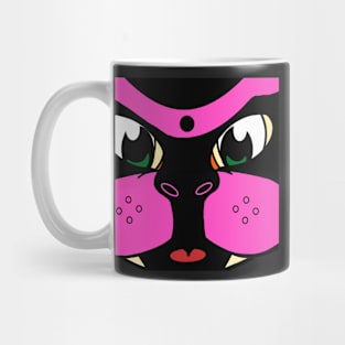 Pop-Up-Pup Muzzle - Pink Mug